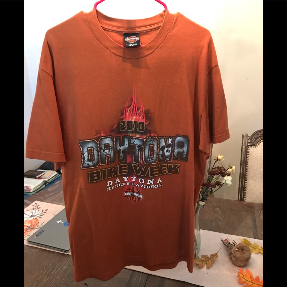 HARLEY DAVIDSON T-shirt 2010 Daytona beach BIKEWEEK